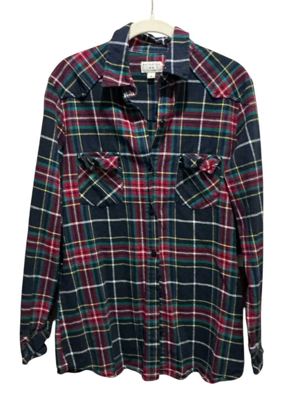 Matchstick Women’s Argus Plaid Flannel Shirt